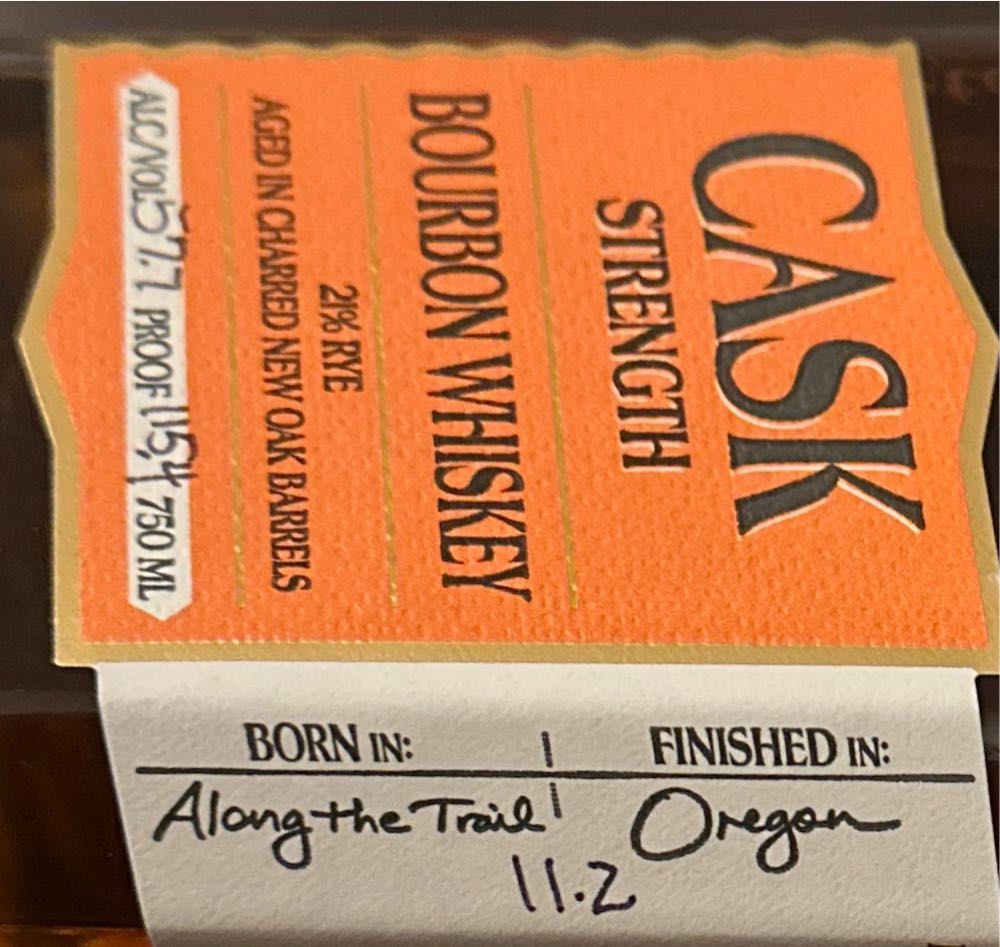 Ewing Young Cast Strength Bourbon Whiskey - Ewing Young Distillery (750 mL) alcohol collectible [Barcode 854258008031] - Main Image 4