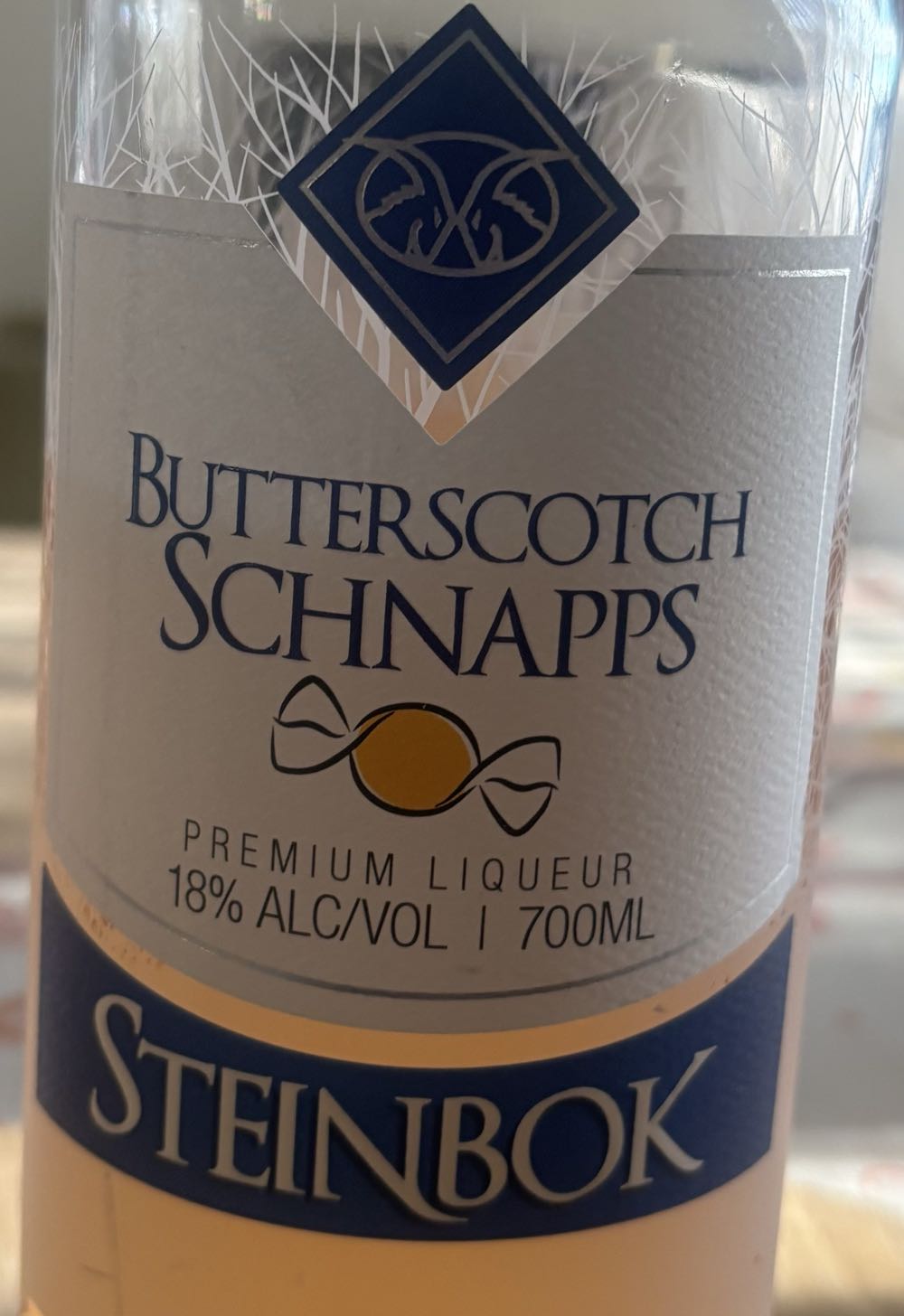 Steinbok Butterscotch Schnapps 700ml - Steinbok (700 mL) alcohol collectible [Barcode 9324114005302] - Main Image 3