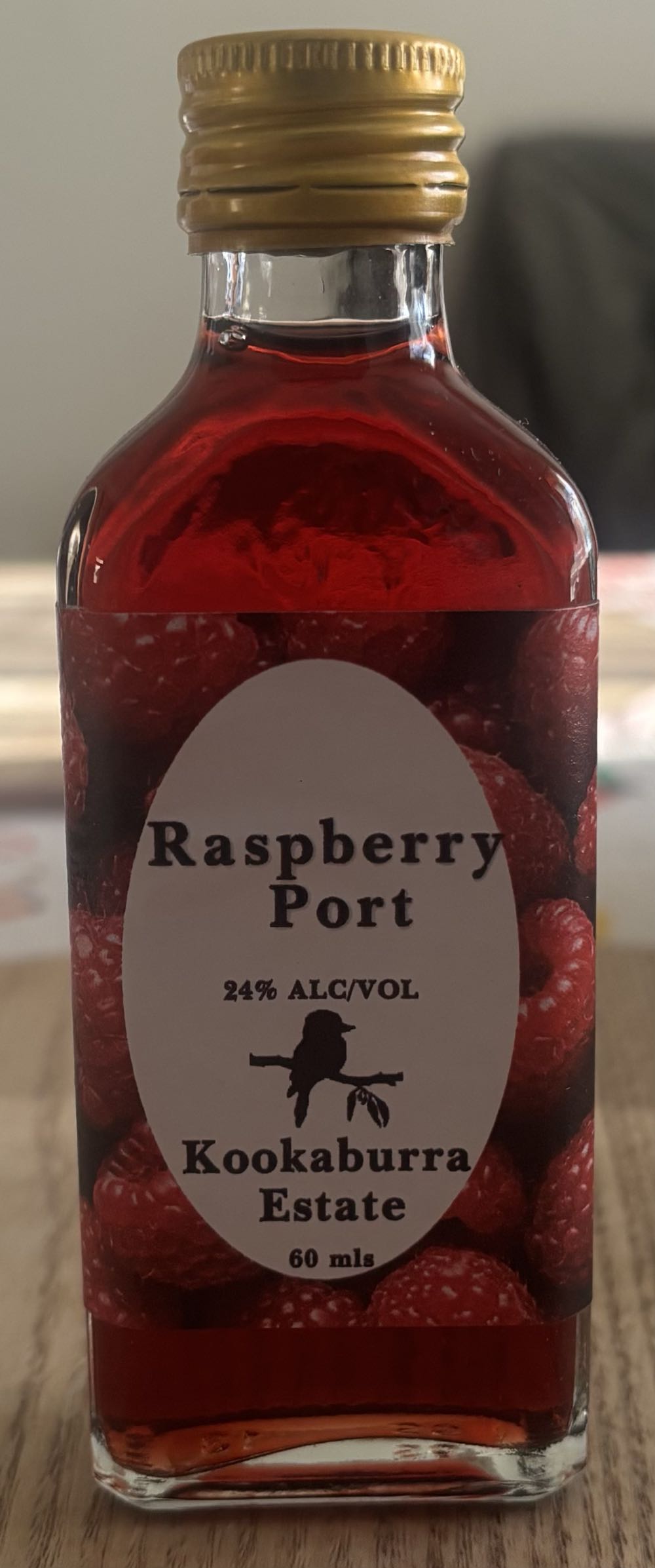 Kookaburra Estate Raspberry Port - Kookaburra Estate (60 mL) alcohol collectible - Main Image 2