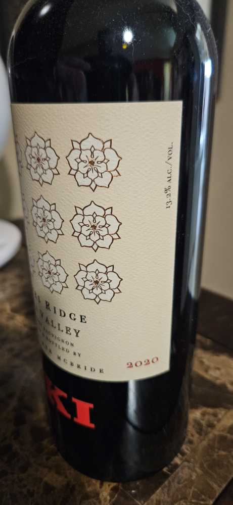 Satyrs Ridge Napa Valley "OKI” Cabernet Savignon - Sean Walker McBride (750 mL) alcohol collectible - Main Image 3
