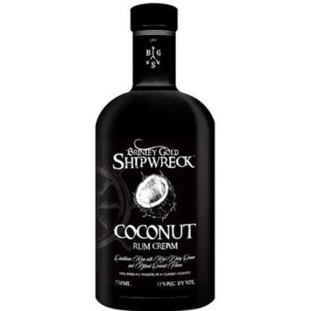 Brinley Gold Shipwreck Coconut Rum Cream 750ml Coco 750  alcohol collectible [Barcode 719973994208] - Main Image 2