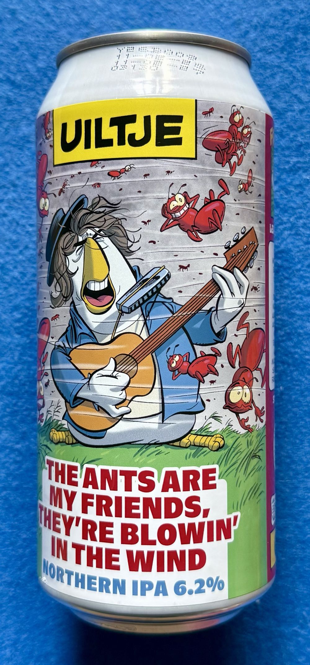 The Ants Are My Friends, They’re Blowin’ In The Wind - Uiltje Brewing Company (440 mL) alcohol collectible [Barcode 8721055142676] - Main Image 2