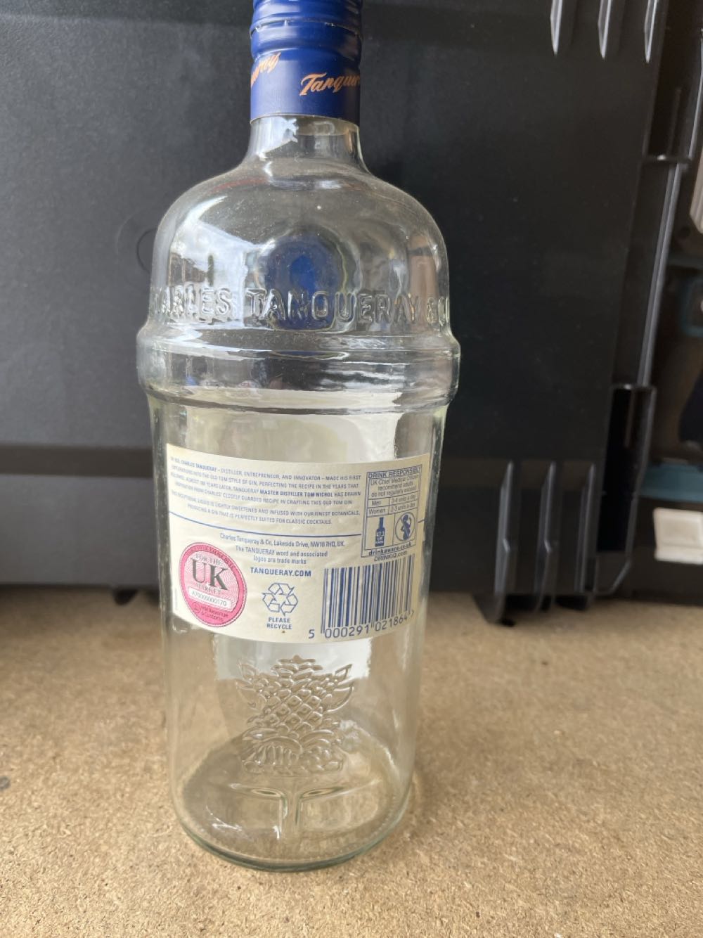 € Gin Tanqueray Old Tom Gin Edition 1 Ginebra  alcohol collectible [Barcode 5000291021864] - Main Image 2