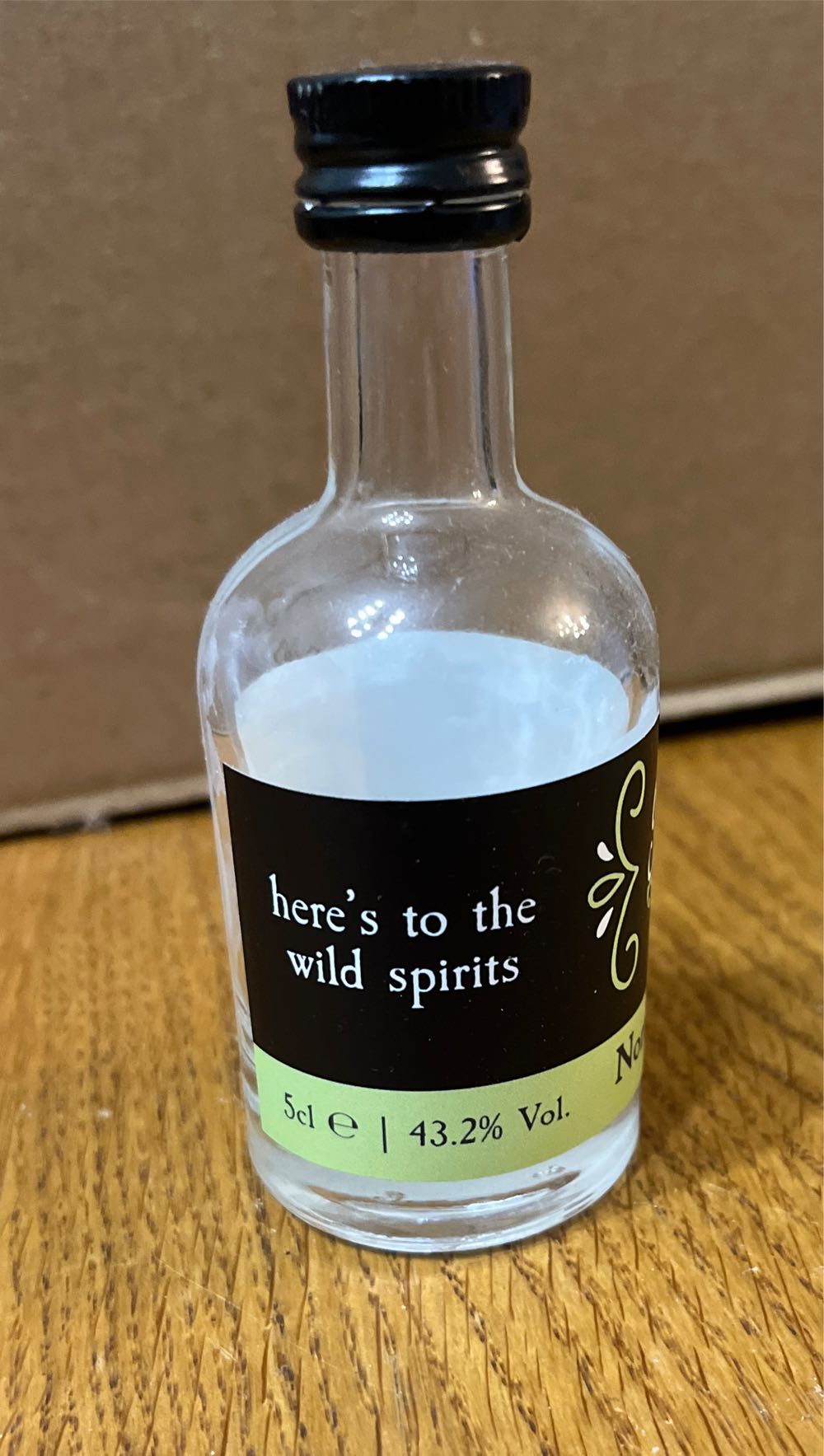 Poetic License Northern Gin - Poetic License Distillery (50 mL) alcohol collectible [Barcode 797776139705] - Main Image 2