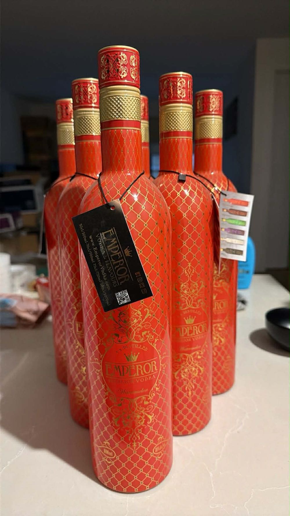 Emperor Vodka 1L Watermelon   (1 L) alcohol collectible - Main Image 2