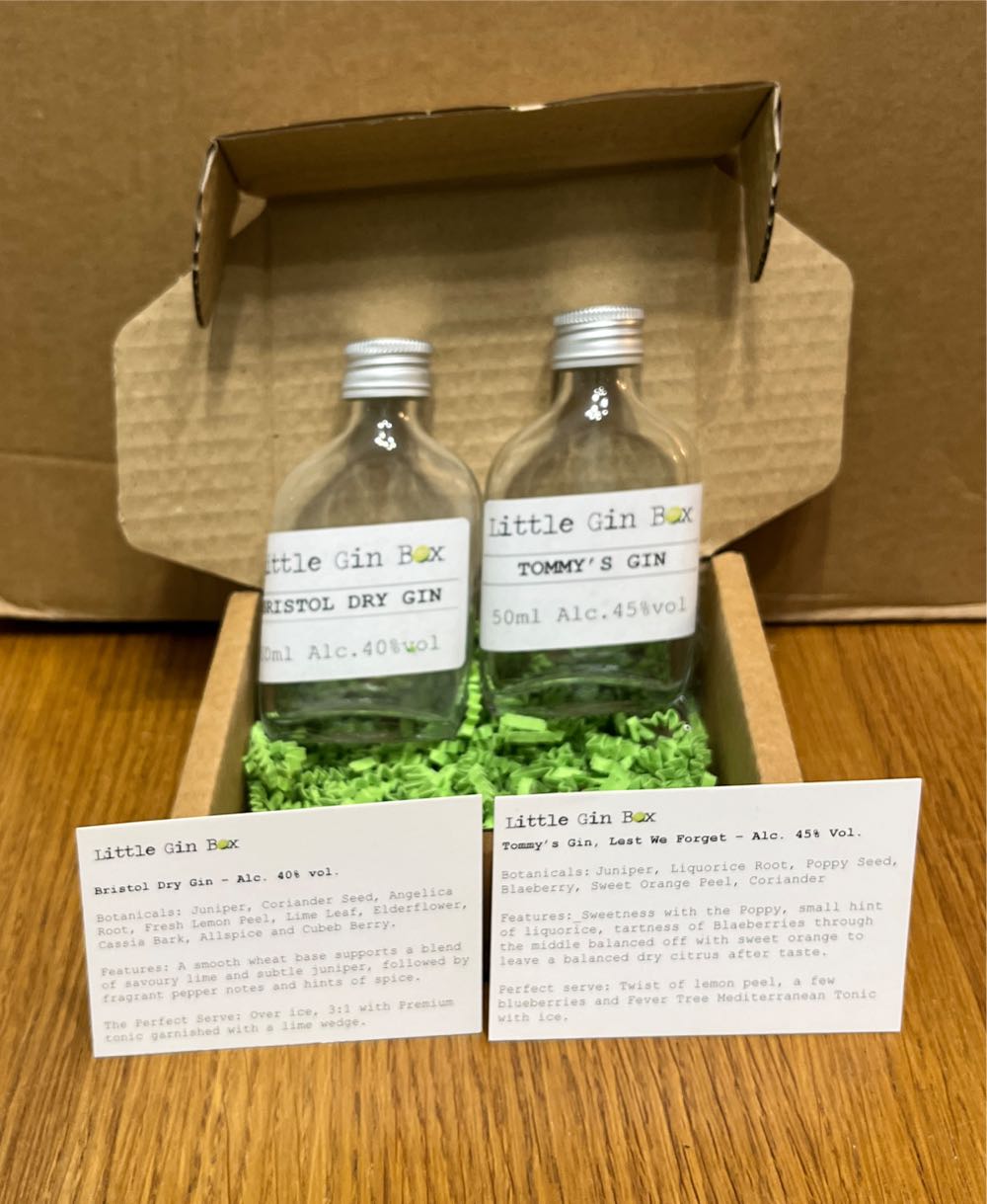 Little Gin Box  alcohol collectible [Barcode 5052598087111] - Main Image 2