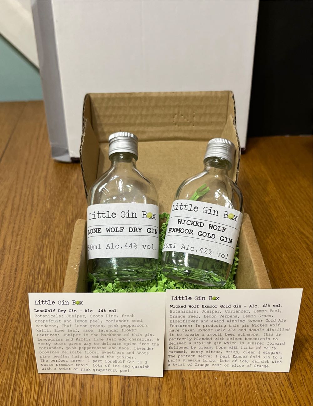 Little Gin Box  alcohol collectible [Barcode 5052598087111] - Main Image 4