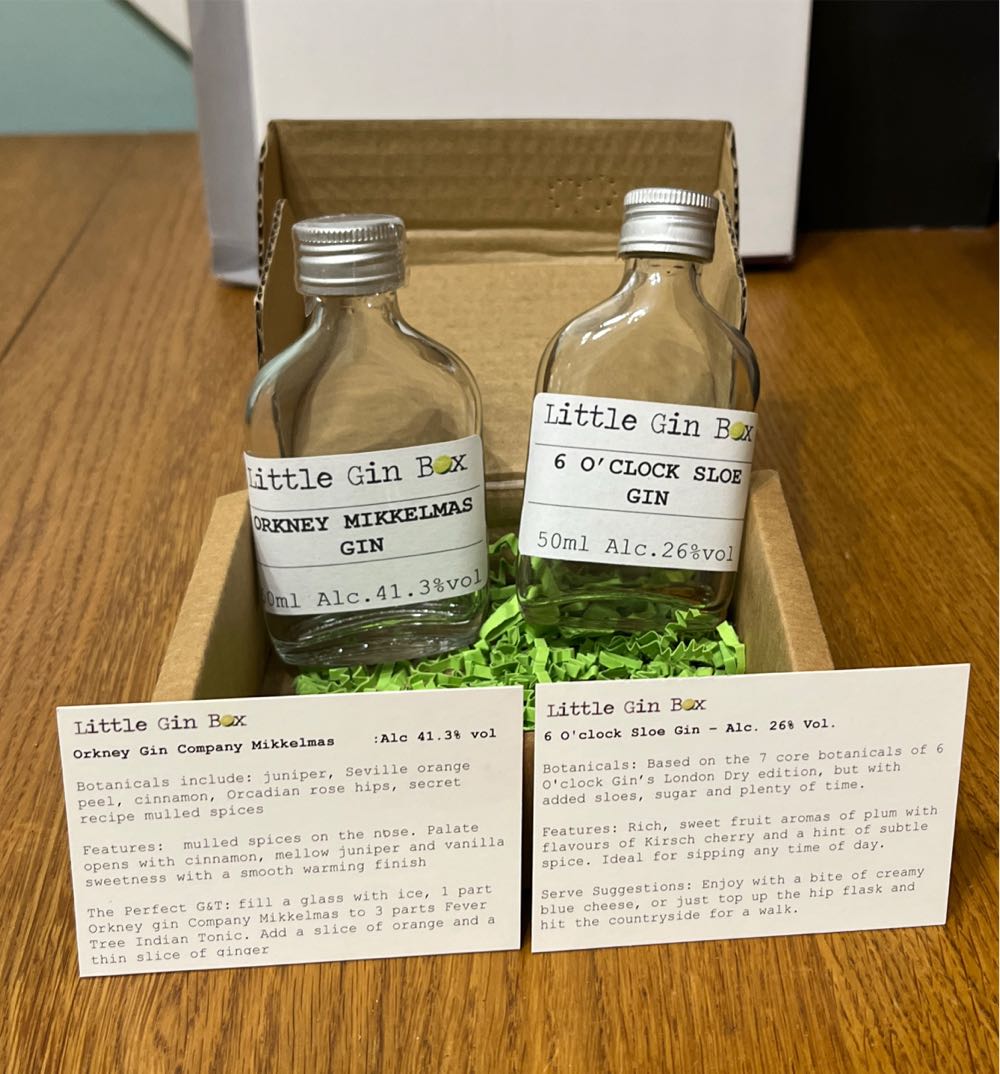 Little Gin Box  alcohol collectible [Barcode 5052598087111] - Main Image 5