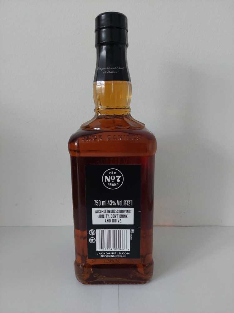 Black Label  (750 mL) alcohol collectible - Main Image 3