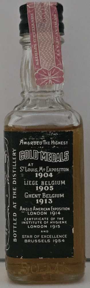 Jack Daniel’s 1979 - Jack Daniel Distillery (50 mL) alcohol collectible - Main Image 2