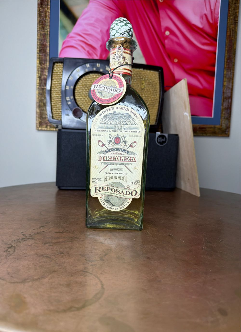 Fortaleza Winter Blend Reposado - Tequila Los Abuelos, S.A. de C.V. (750 mL) alcohol collectible [Barcode 7502221966781] - Main Image 4