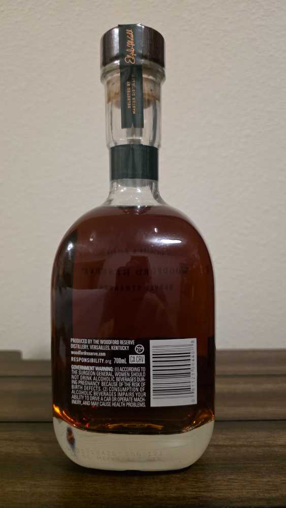 Woodford Reserve Barrel Strength Rye Whiskey - Woodford Reserve Distillery (700 mL) alcohol collectible - Main Image 2