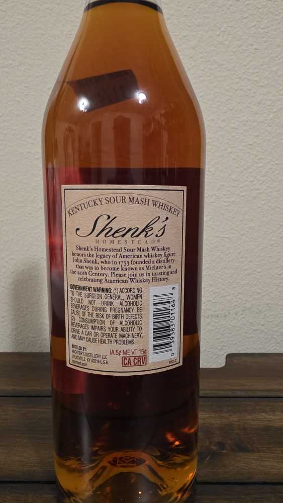 Shanks Homestead - Michter’s Distillery LLC (750 mL) alcohol collectible - Main Image 2