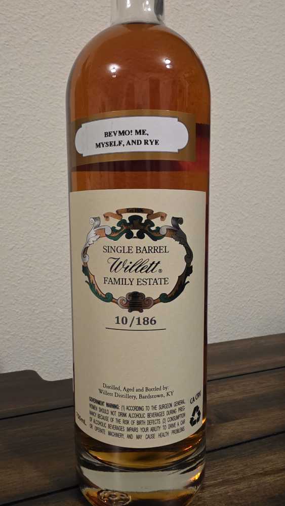 Willett Straight Right Whiskey 8 Year - Willett Distillery (750 mL) alcohol collectible - Main Image 2