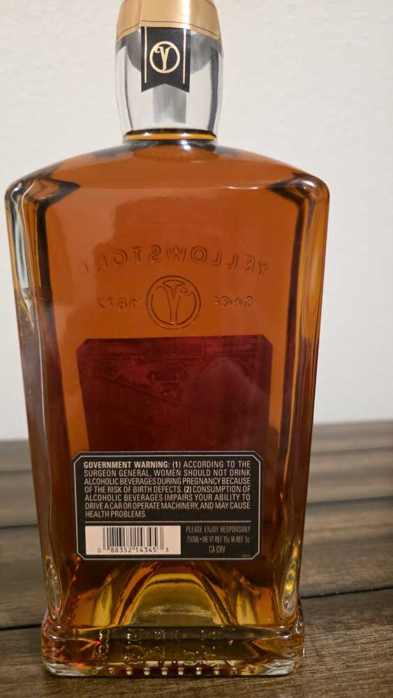 Yellowstone Limited Edition 2025 - Limestone Branch and Ross & Squibb Distillery (MGP) (750 mL) alcohol collectible - Main Image 3
