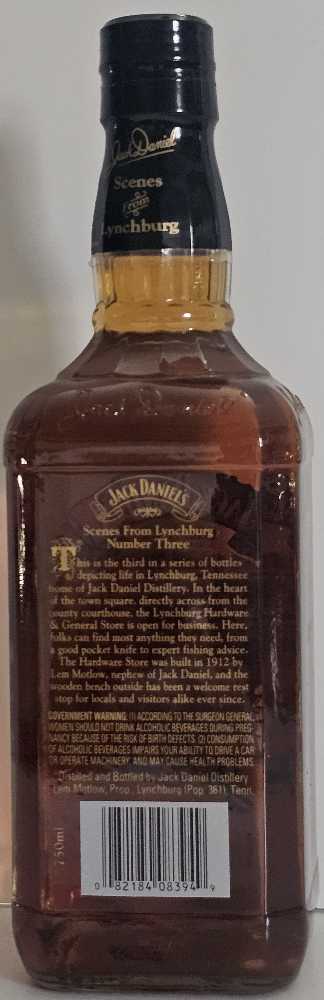 Scenes From Lynchburg #3 US (Signed) - Jack Daniel Distillery (750 mL) alcohol collectible [Barcode 045708408949] - Main Image 3