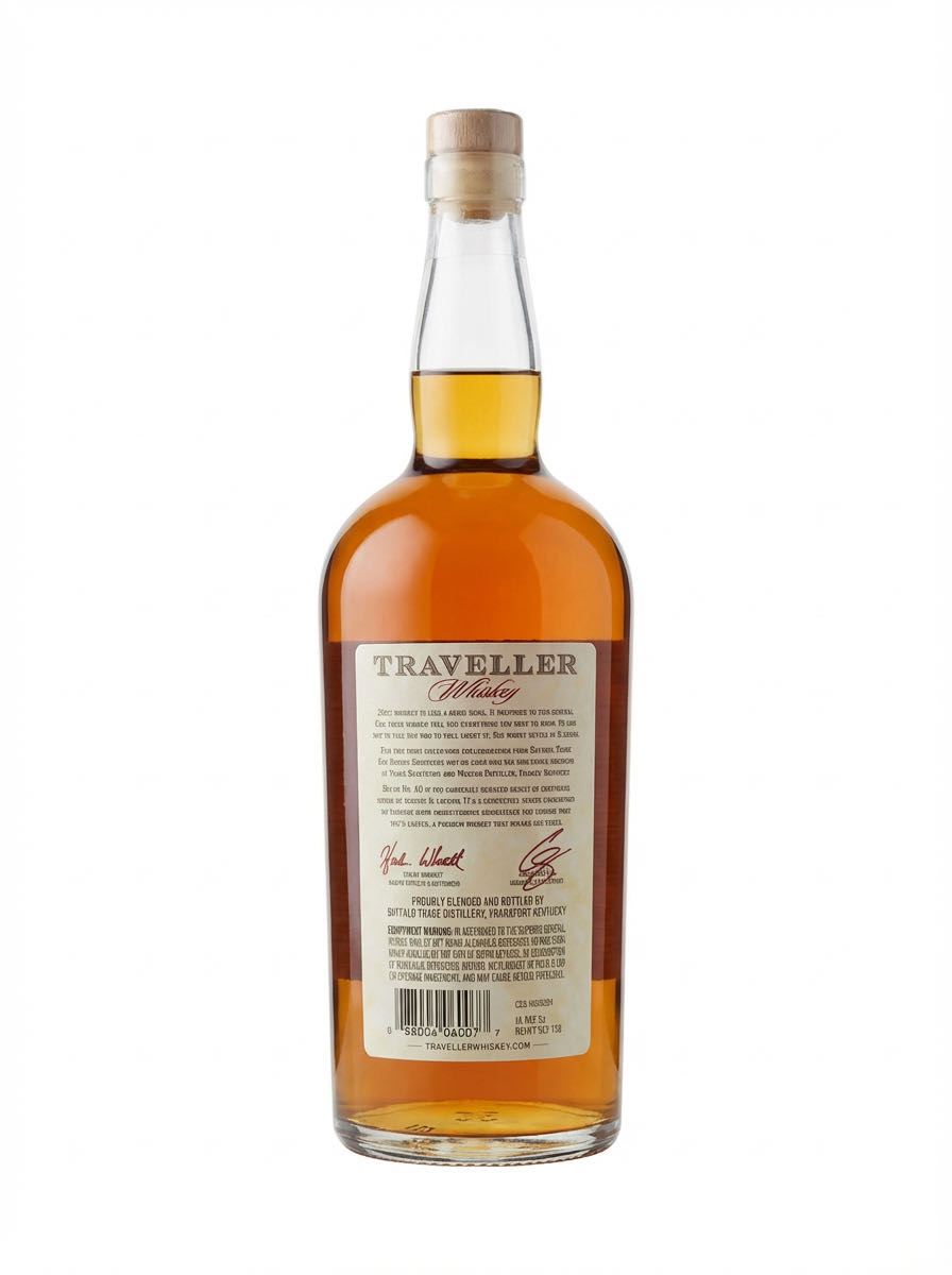 Traveller Whiskey 1l North North Monthly Specials Blend 40 Consumer.indd - Buffalo Trace Distillery alcohol collectible [Barcode 088004060077] - Main Image 2