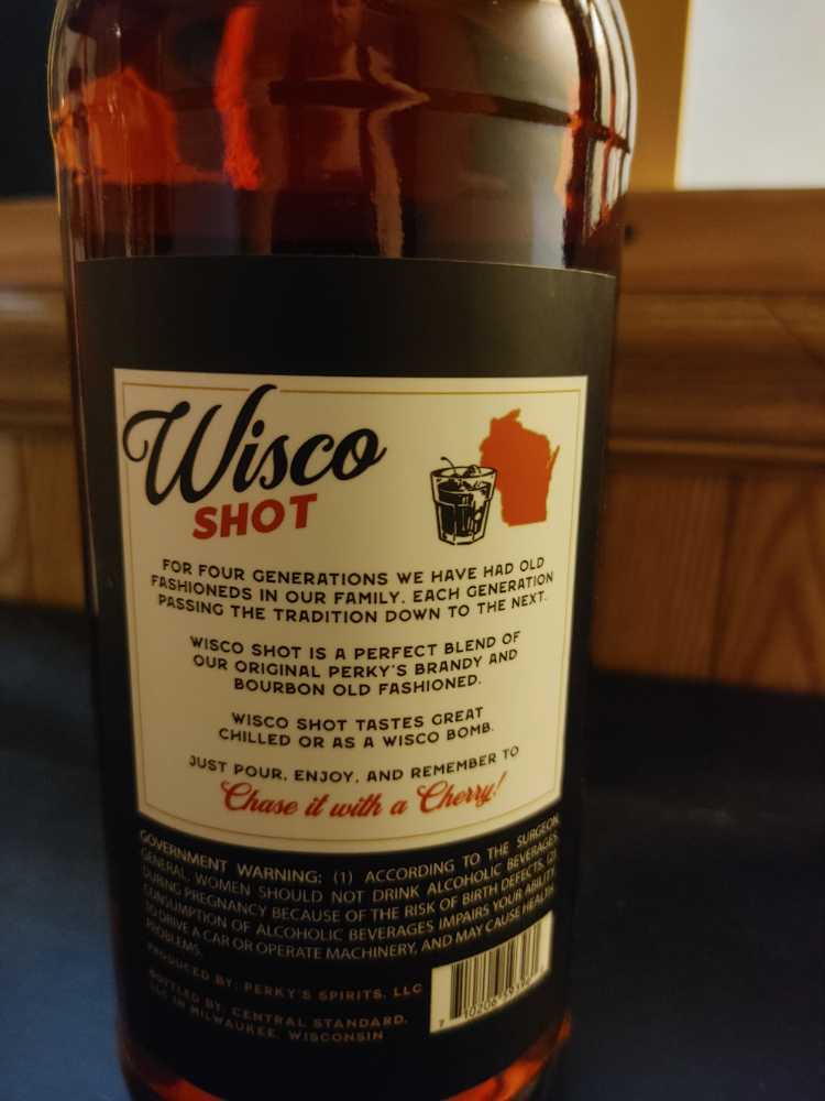 Wisco Shot - Central Standard Craft Distillery (1 L) alcohol collectible [Barcode 4563950041425] - Main Image 2