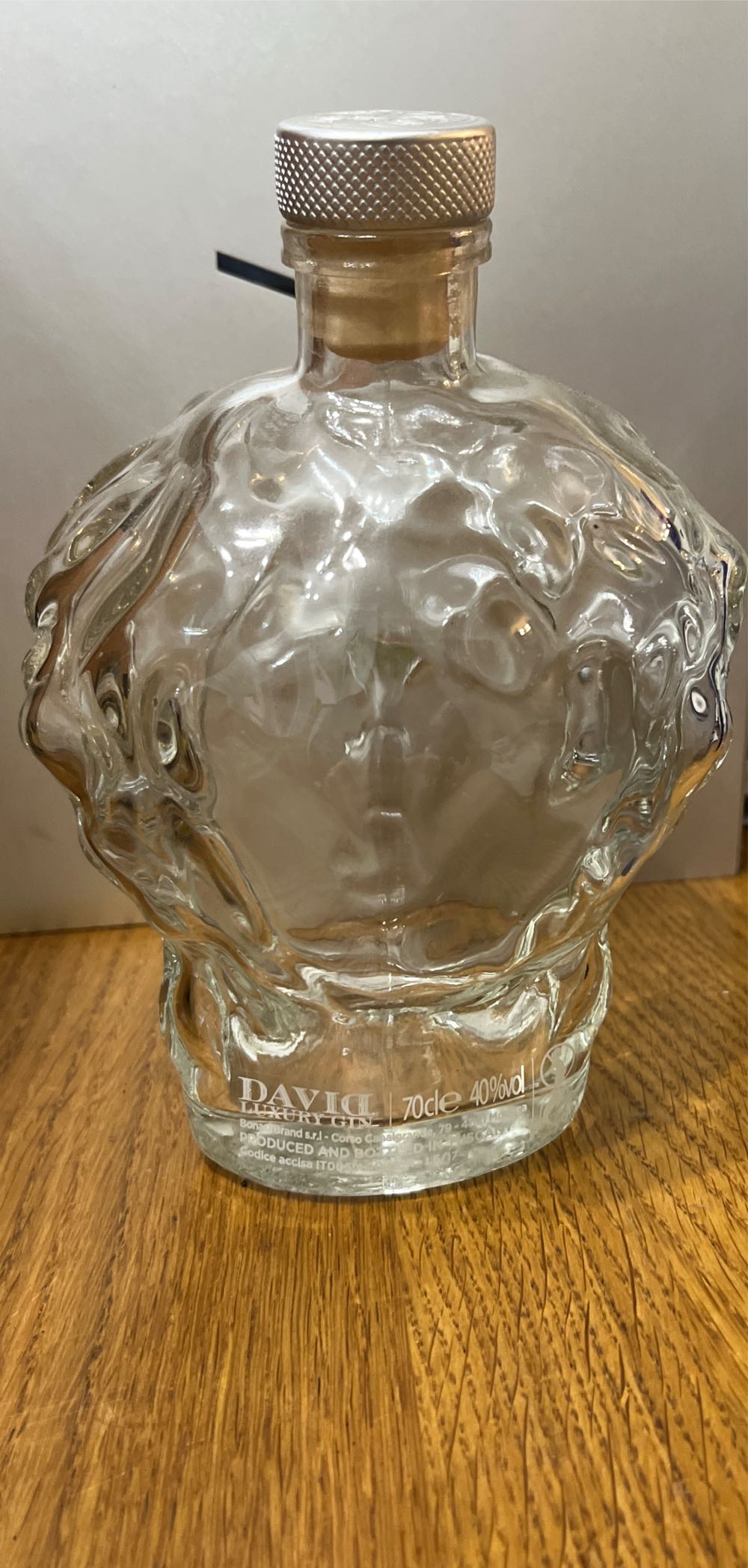 David Luxury Gin - Bonsai Brand (700 mL) alcohol collectible - Main Image 3