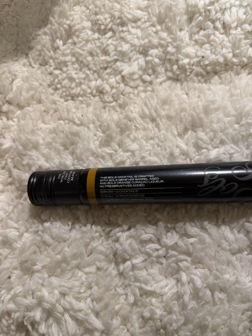 Very Old Fashioned - Lucas Bols (200 ml) alcohol collectible - Main Image 2