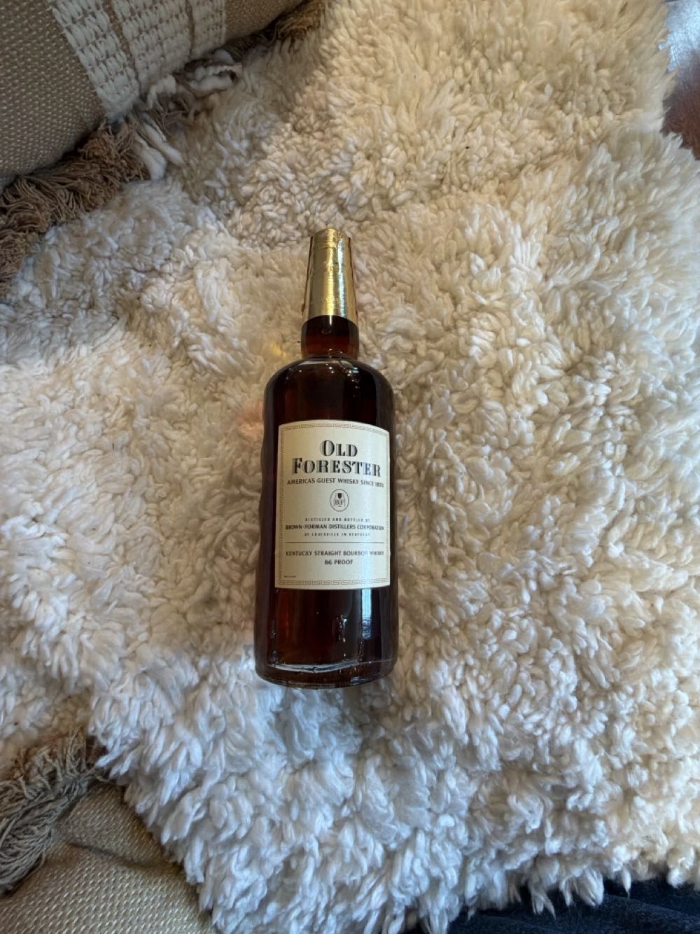 Old Forester - Brown-Forman Distillers Corporation (Old Forester Distillery) (50 mL) alcohol collectible - Main Image 2