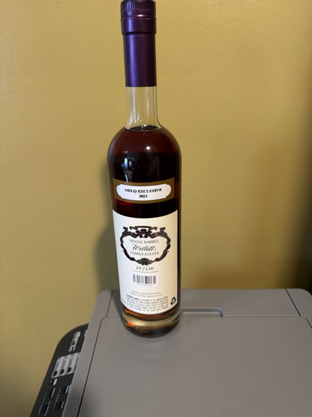 Willett Family Estate Bottled Single Barrel Bourbon (Barrel 5224) - Willett (Kentucky Bourbon Distillers / Willett Distillery) alcohol collectible - Main Image 2