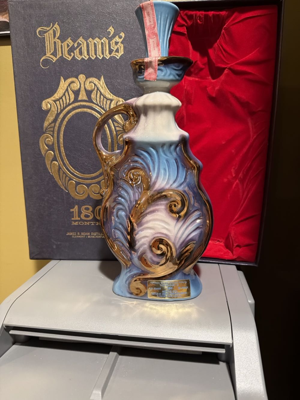 Beam’s 180 Months - James B. Beam Distilling Co. (4/5 quart) alcohol collectible - Main Image 2