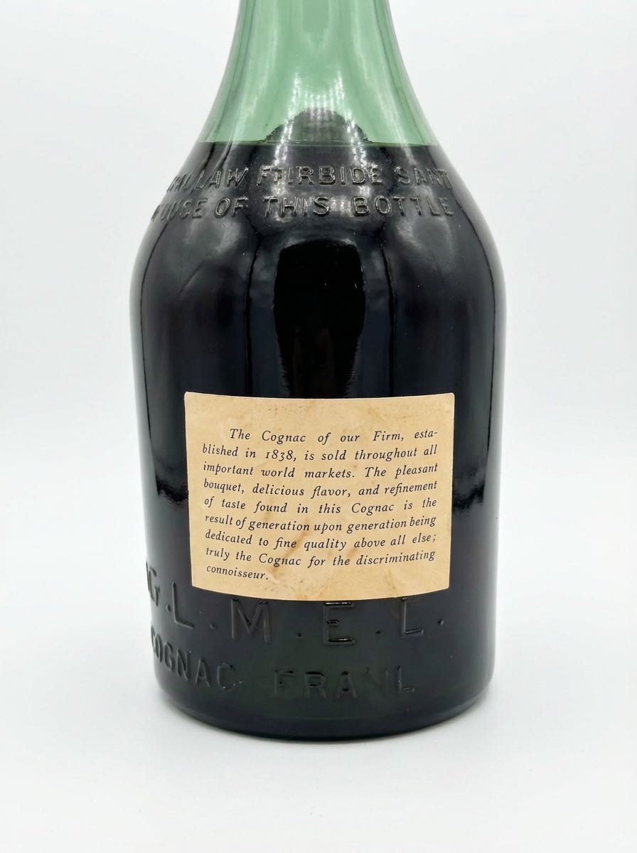 Fine Champagne Cognac - Jules Domet & Co. (Cognac house/producer shown on label) alcohol collectible - Main Image 2