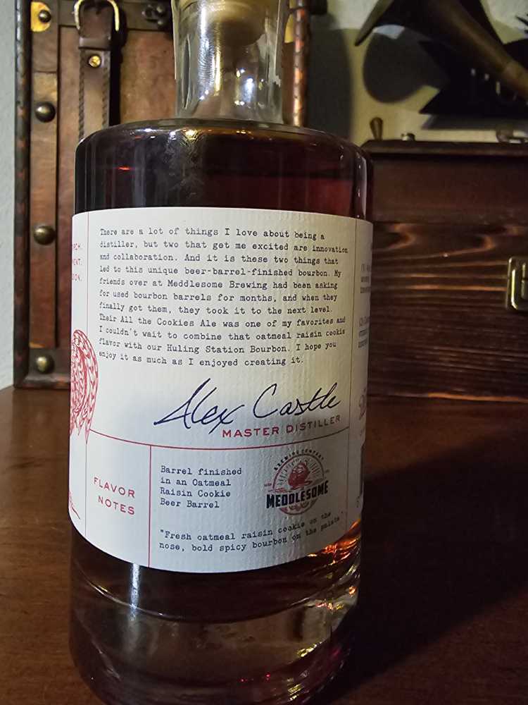 Old Dominick All The Cookies Bourbon  - Old Dominick Distillery (375 mL) alcohol collectible [Barcode 814999024066] - Main Image 2