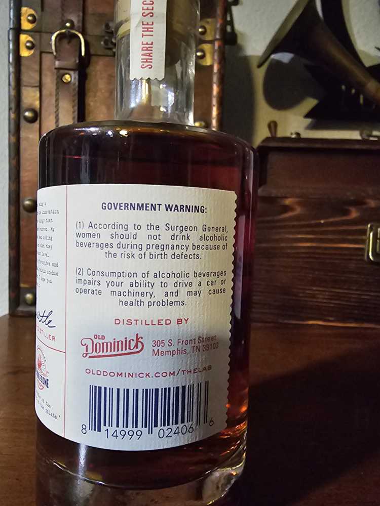 Old Dominick All The Cookies Bourbon  - Old Dominick Distillery (375 mL) alcohol collectible [Barcode 814999024066] - Main Image 3