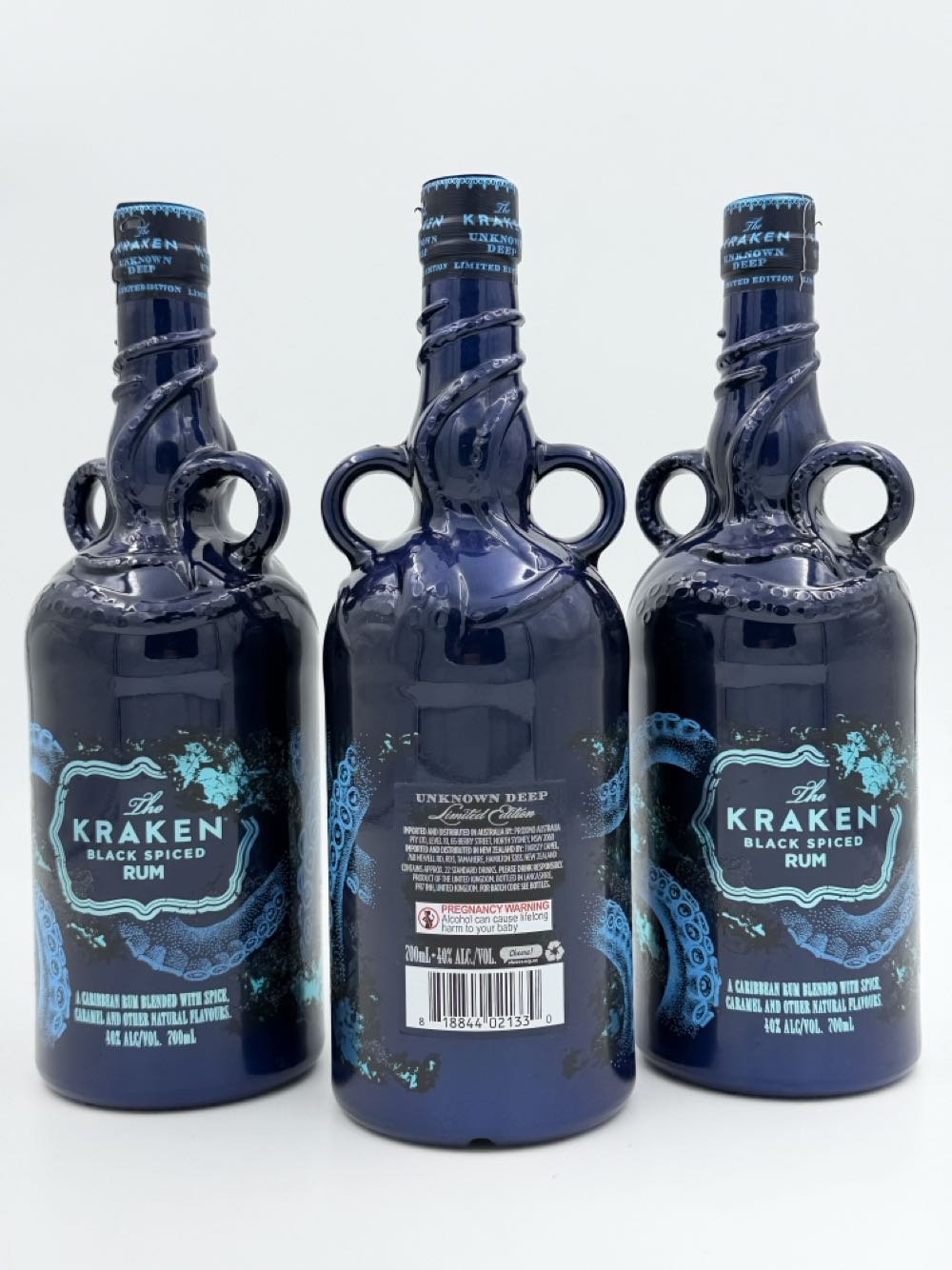 Kraken Rum “Unknow Deep”  (700 mL) alcohol collectible - Main Image 2