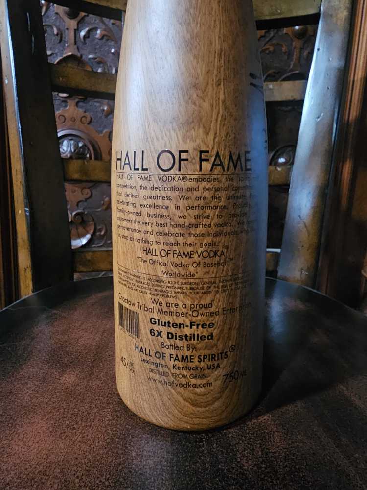 HALL OF FAME - Hall Of Fame Spirits (750 mL) alcohol collectible [Barcode 483320000200] - Main Image 2