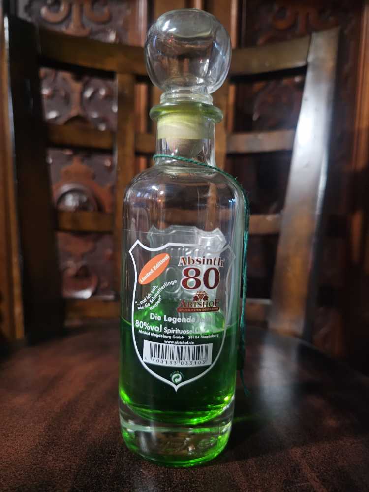 Absinthe Abtshof - Abtshof Magdeburg (0.2 L) alcohol collectible [Barcode 4400183033103] - Main Image 2