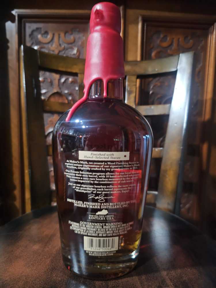 Maker’s Mark Private Selection Milk Chocolate Truffle  - Maker’s Mark Distillery, Inc. (750 mL) alcohol collectible [Barcode 693445473517] - Main Image 2