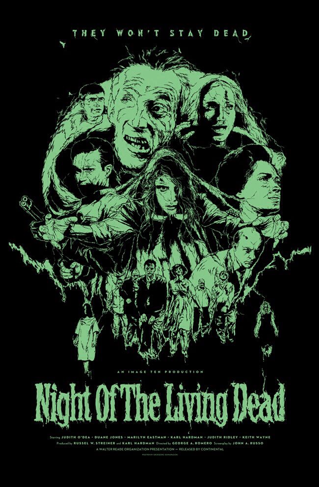 Night Of The Living Dead  - Grzegorz Domaradzki art collectible - Main Image 2