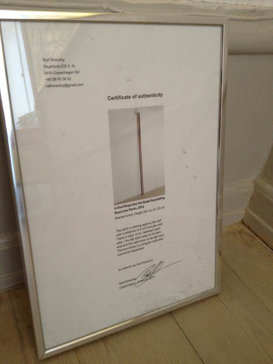 A Shot Rings Out... - Rolf Nowotny art collectible - Main Image 2