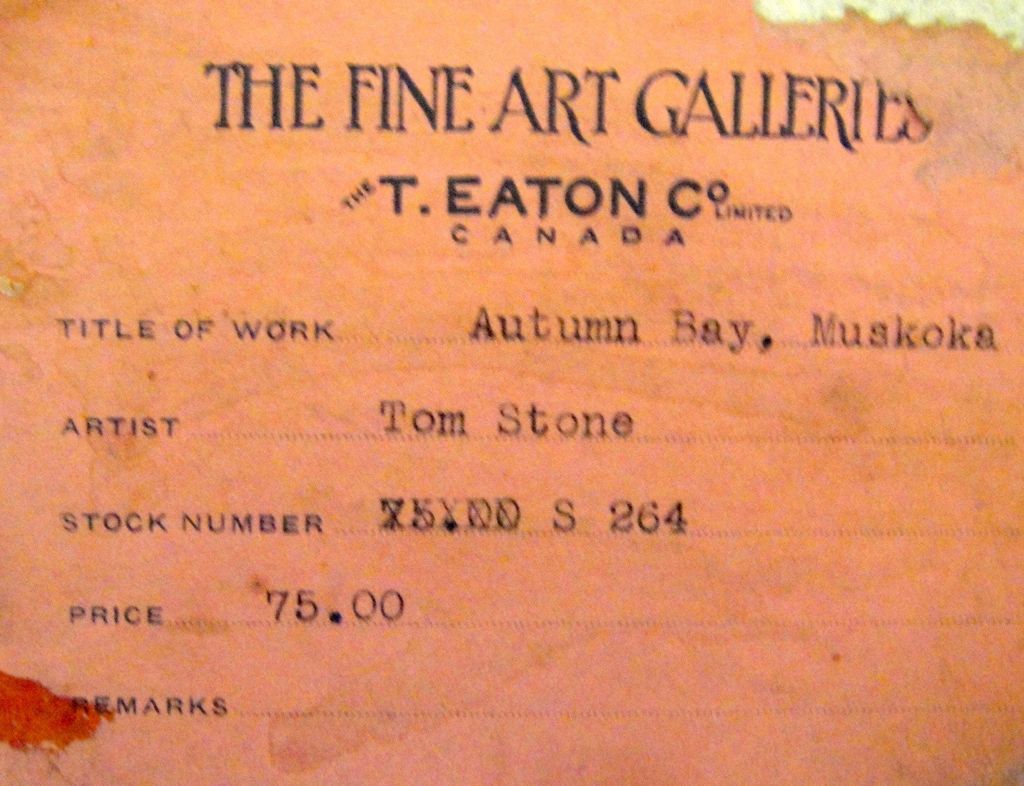 109 - Tom Stone art collectible - Main Image 2