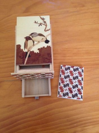 Japanese Puzzle Box Birds - 5th Master art collectible - Main Image 2