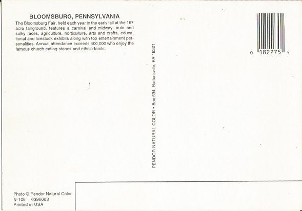 Pennsylvania - Bloomsburg art collectible - Main Image 2