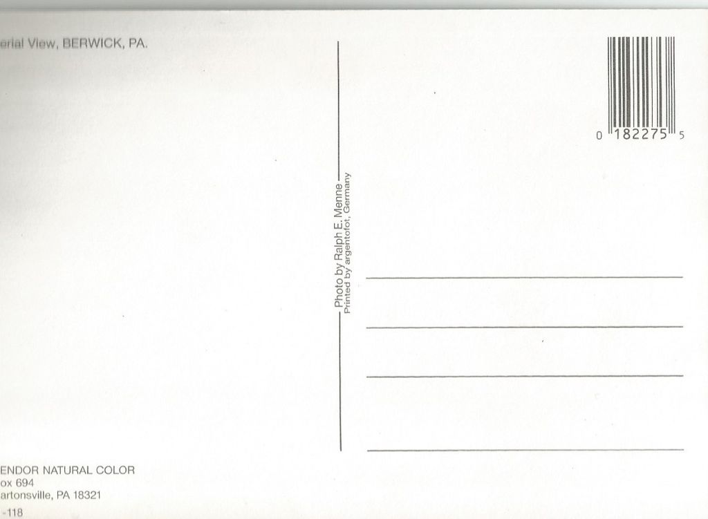 Pennsylvania - Berwick art collectible - Main Image 2