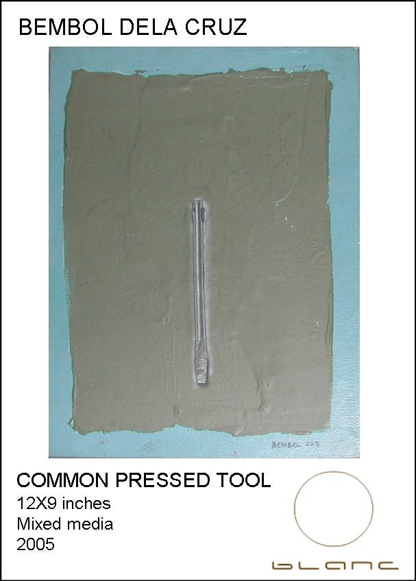 COMMON PRESSED TOOL - Dela Cruz, art collectible - Main Image 2