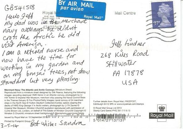 England - PostCrossing art collectible - Main Image 2