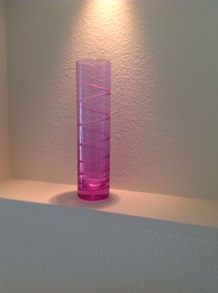 Pink Vase - Baccarat art collectible - Main Image 1