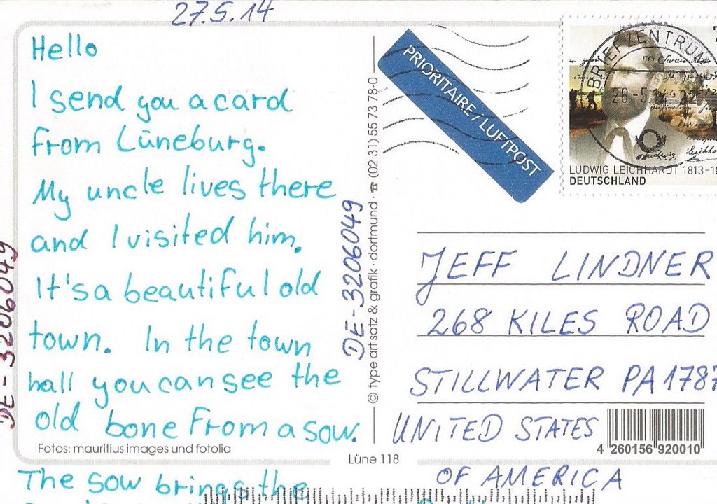 Germany - PostCrossing art collectible - Main Image 2