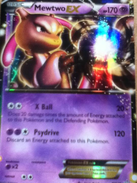 Mewtwo EX - Pokemon art collectible - Main Image 1