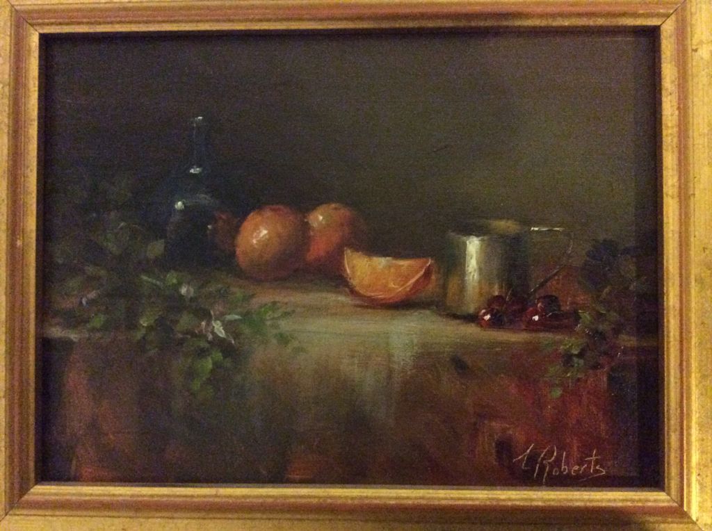 Still Life with Oranges - Roberts, Carol art collectible - Main Image 2