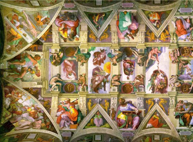 Sistine Chapel - Michelangelo art collectible - Main Image 2