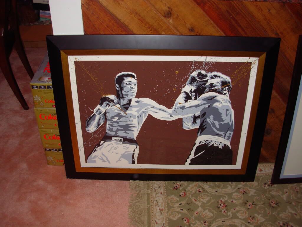 Ali Legend Brown - Mr Brainwash art collectible - Main Image 1