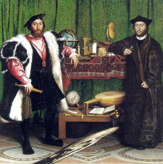 Ambassadors - Hans Holbein art collectible - Main Image 1