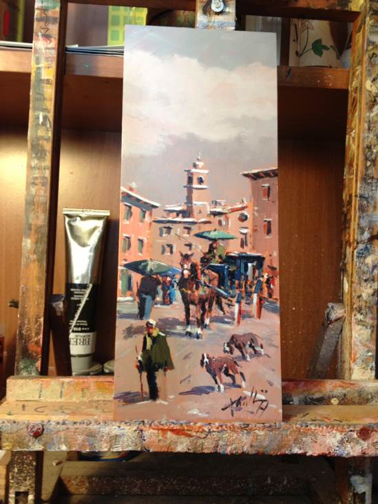 La Carrozza - Rombolini Mario art collectible - Main Image 1